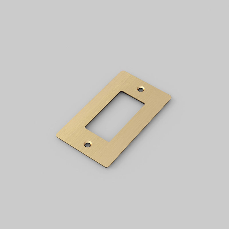 1G Plate / Non-Logo , Brass