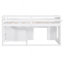 Lit mezzanine simple avec armoire et tablette-910022901