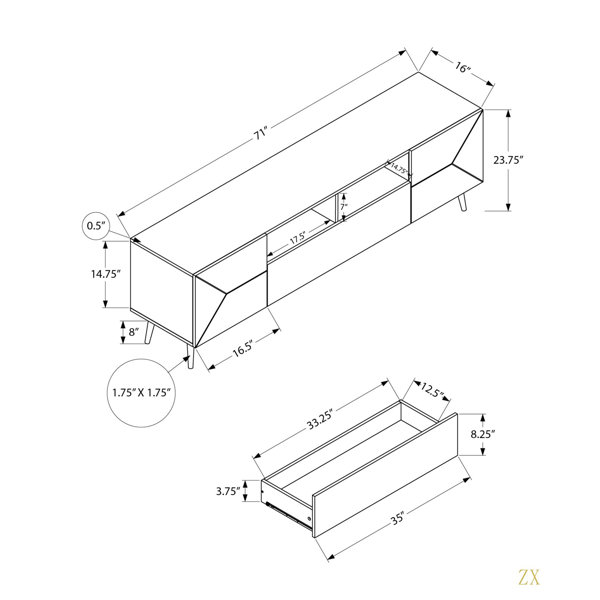 Dimensions du produit