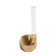 Del Mar 1-Light LED Wall Sconce in Warm Brass by Breegan Jane