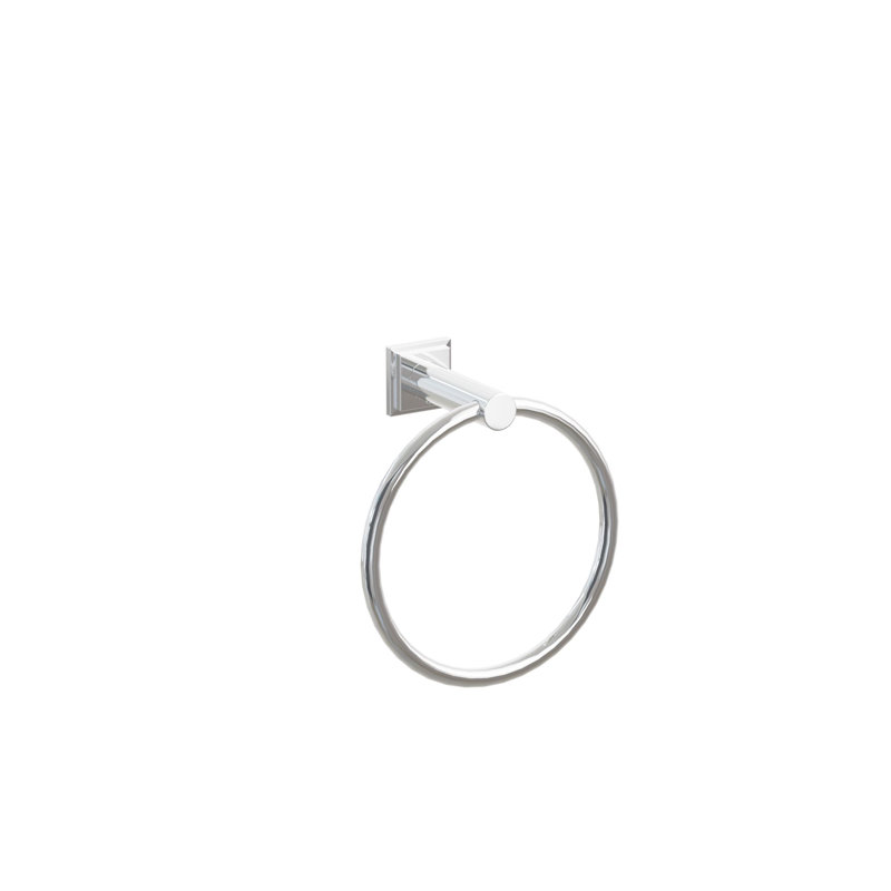 Anneau à serviettes Emtek, Chrome poli