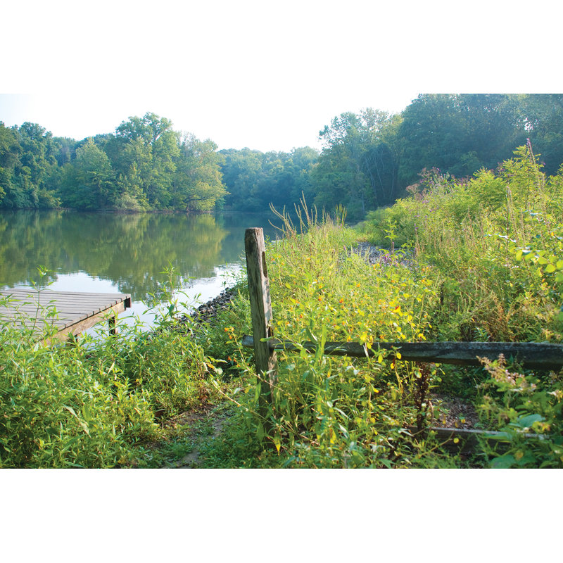 Lake View - Wrapped Canvas Print, 30cm H x 46cm W x 3.8cm D