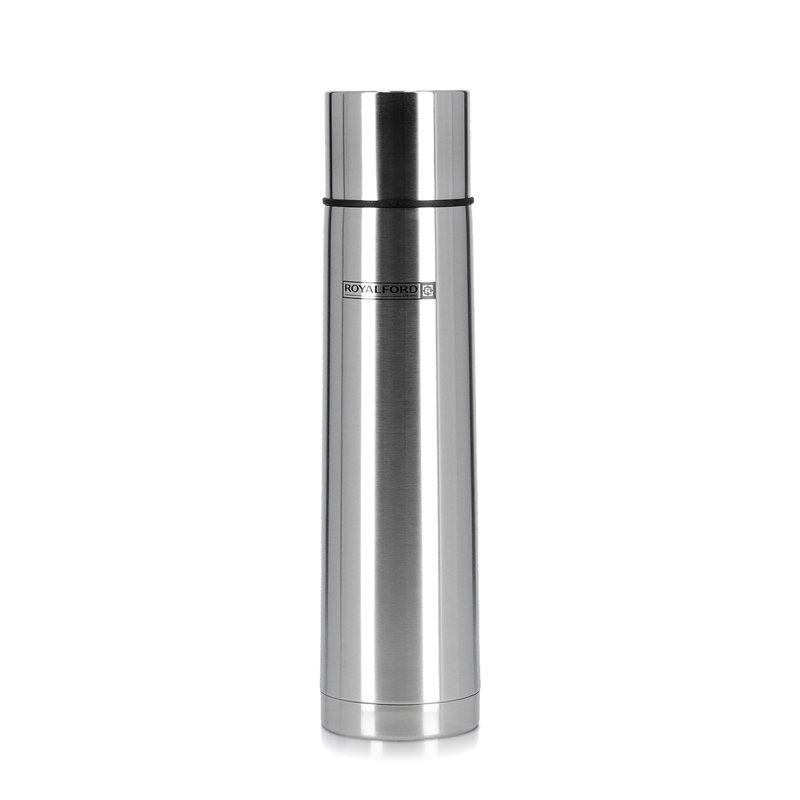 Royalford Stainless Steel Vacuum Water Bottle, 8.8cm H x 8.8cm W x 8.8cm D