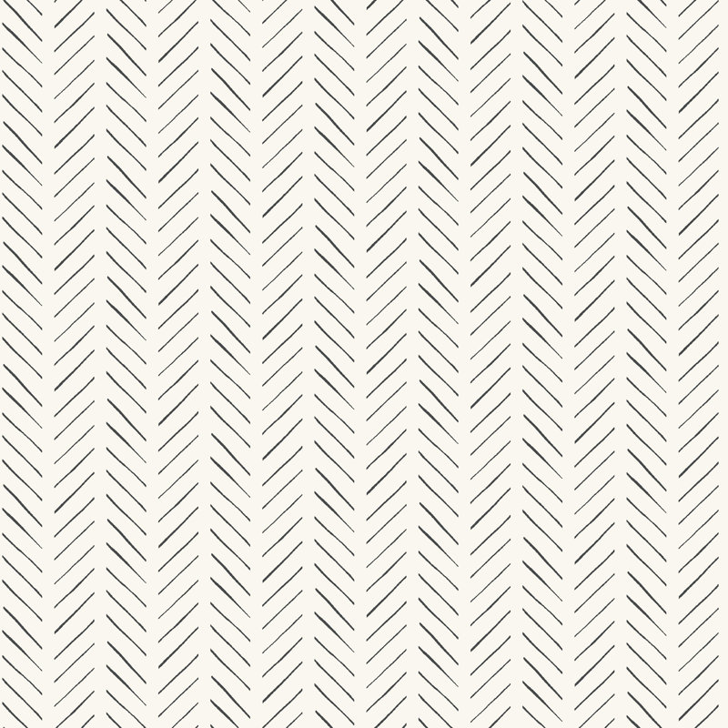 Papier peint Pick-Up Sticks, Noir