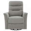 Fauteuil inclinable pivotant à bascule manuel avec massage en 8 points pour une relaxation à domicile-2315170