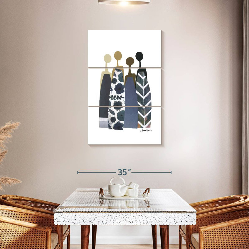 Femmes Leisha en robes bleues, H 45 po x l 28 po
