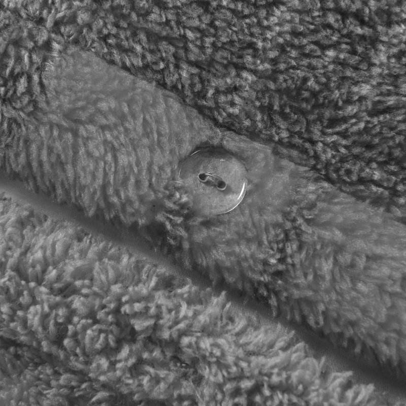 Velosso Check Teddy Soft Cosy Fleece Duvet Set, King