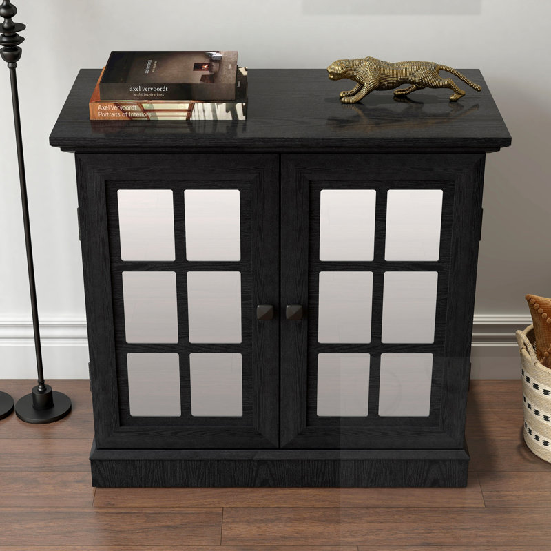 Armoire de rangement avec portes en miroir et tablette réglable
