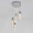 Lundt 5 - Light Chrome LED Cluster Pendant