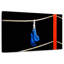 Gants de boxe bleus-593340851