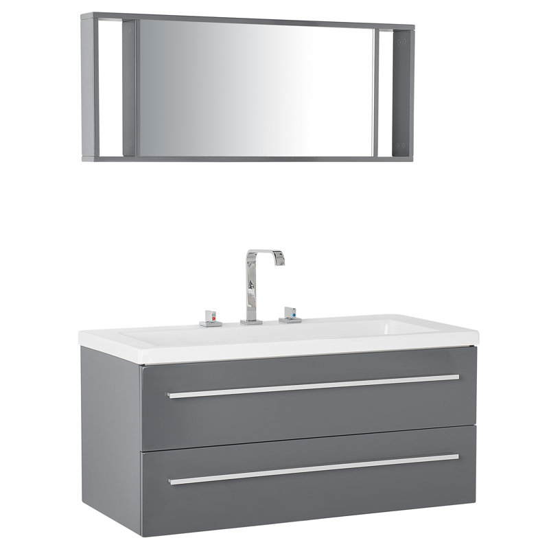 Bottisham 1000mm Single Bathroom Vanity with Integrated Basin