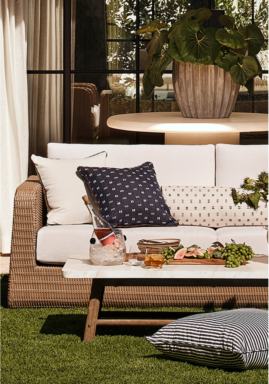 Woven Outdoor Sofa
