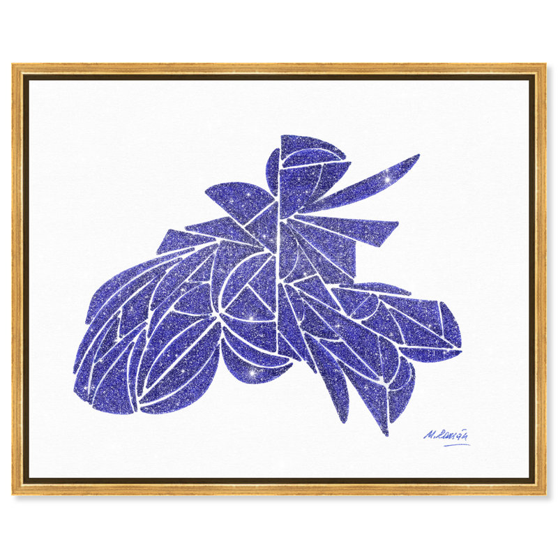 Manuel Roman - Transcendence Print by Oliver Gal, 37"H x 46"W, Gold Floater Frame
