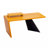Acacia Wood Table Bench Dining Set With 2 Benches, Table