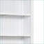 Bookcase Suite, Modern 5-Tier with Adjustable Shelves &amp; LED Light | Beige + Mustard Yellow | Solid Wood + MDF-246186701-246186699