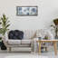 «Speckled Flower Impressions», art mural encadré flottant gris par Susan Jill-1008449884-1008449885