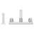Pfirst Series Double Handle Kitchen Faucet-17306723