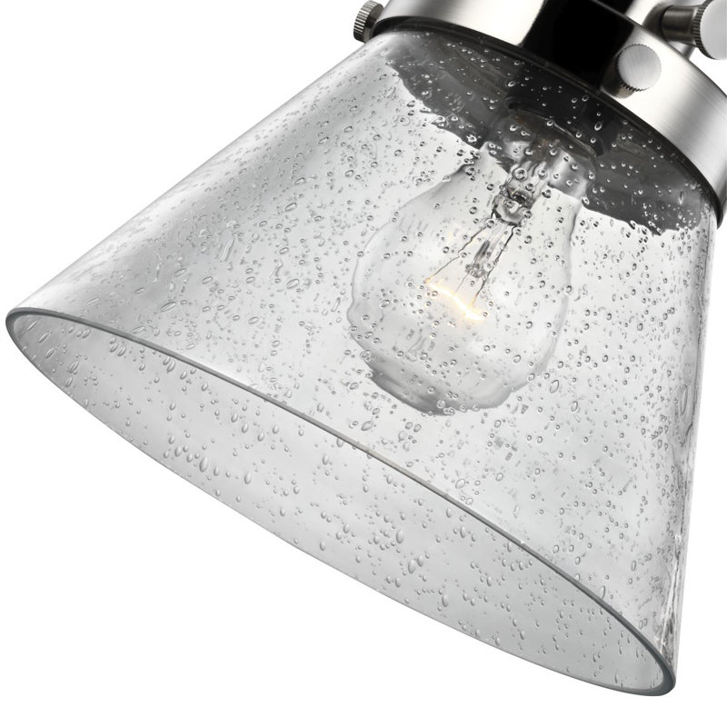 Oakpark Steel Swing Arm Sconce, Brushed Nickel