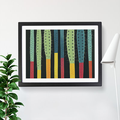 Abstract Cactus Vol.2 - Framed Print