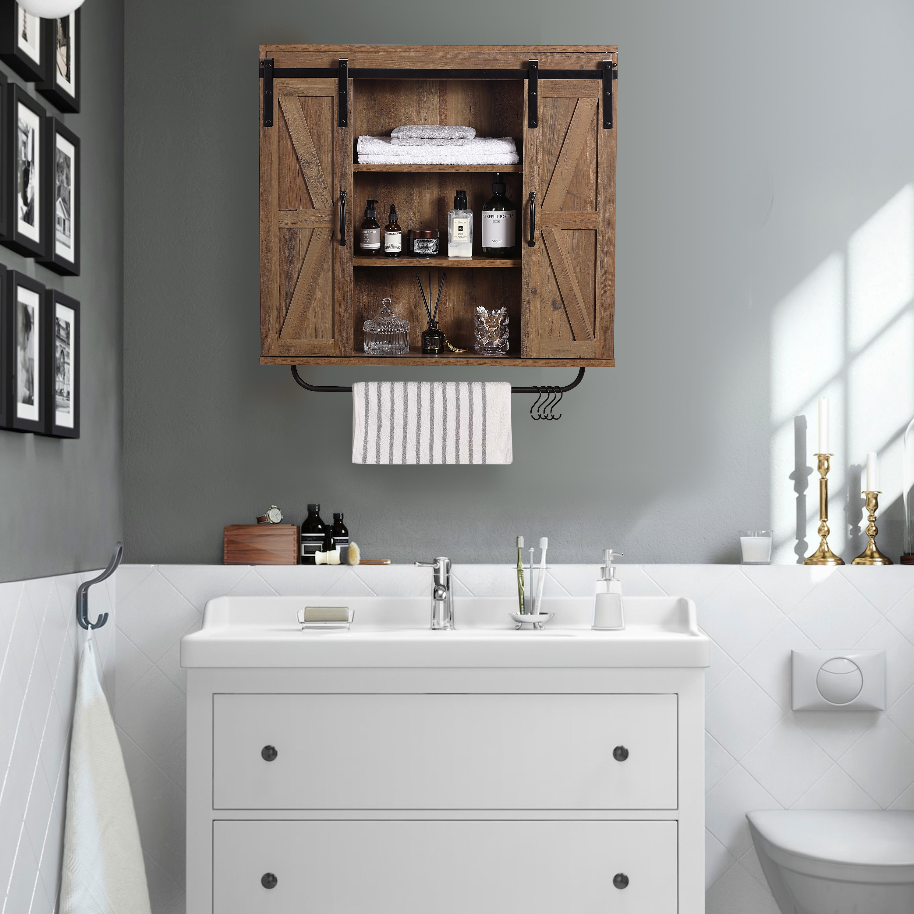 Gracie Oaks WALL CABINET & Reviews | Wayfair