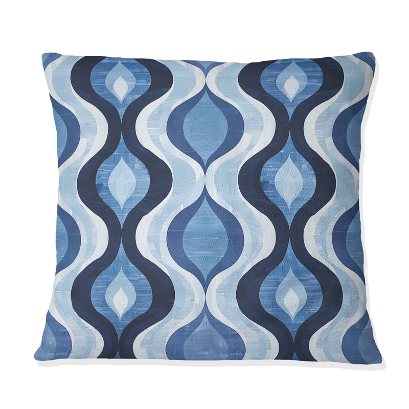 Coussin Ogee Patten, H 18 po x l 18 po