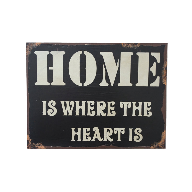 Décoration murale «Home…»