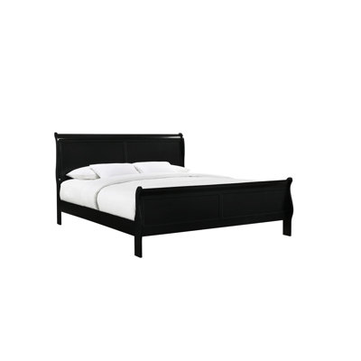 Twin Size Solid Wood Bed In Cherry Brown Color With Design, Metal Drawer Glides And Bottom Specifications Shade, Concepts