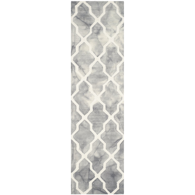 Desantiago Hand Tufted Wool Geometric Rug
