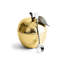 Fruit Apple Honey Pot with Spoon Nickel Plate-69153920