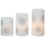 Bougies en pot sans cadre sans parfum