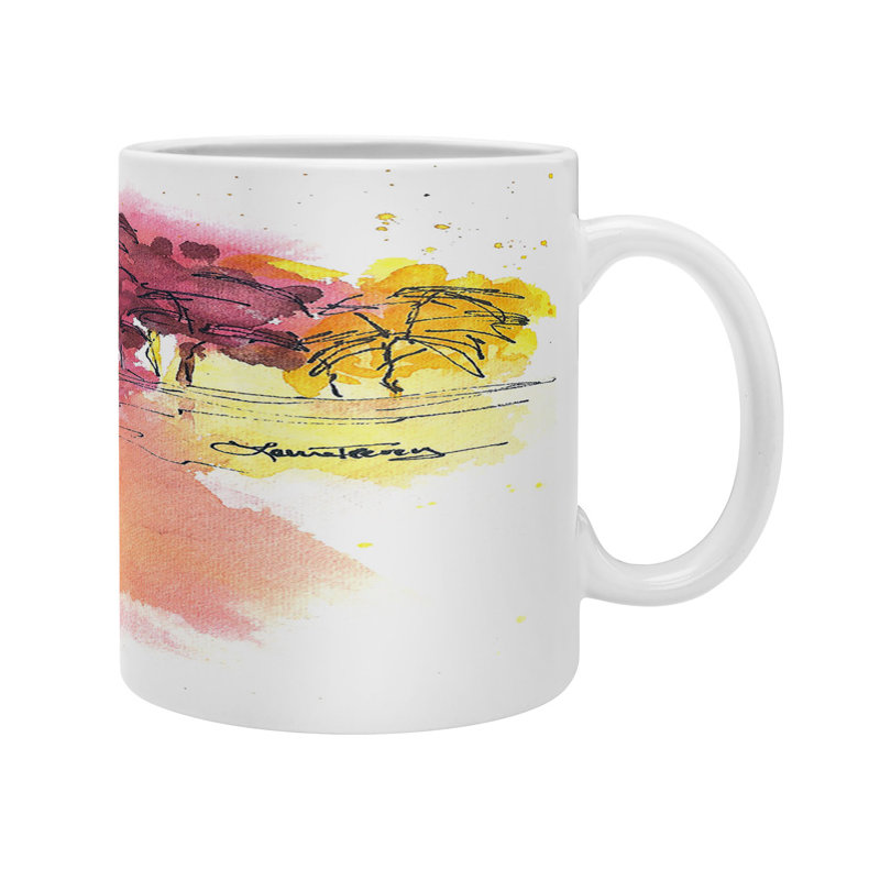 Grande tasse à café golden teinte
