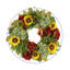 26" Sunflower and Hydrangea Fall Wreath