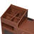 Space - Saving Walnut Dressing Table With Charging Function, Stool And Exquisite Craftsmanship For Compact Bedrooms Modern Desk 2 Drawers, Storage Cabinet, Station Glass Cabinet Door Areas-1495981151