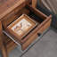 Gitano 45cm W Manufactured Wood Bedside Table