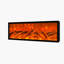 47.24"Embedded Simulated Flame Decorative Electric Fireplace.-118373399