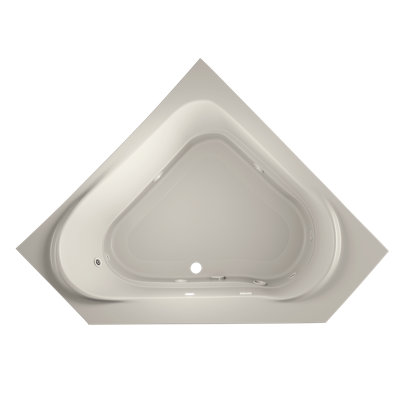 Baignoire tourbillon de coin en acrylique 60 "x 60" Capella®