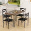 TC Dining Set with 4 Chairs