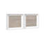 Minimal Fence Set Shadowbox Abstract Print by Oliver Gal, Black Frame, 12 x 12-1027626335-1027626328
