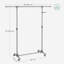 Adjustable Rolling Clothing Rack
