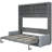 Gray Queen Bed With - Versatile Sleeping Option , Maximize Living Quarters