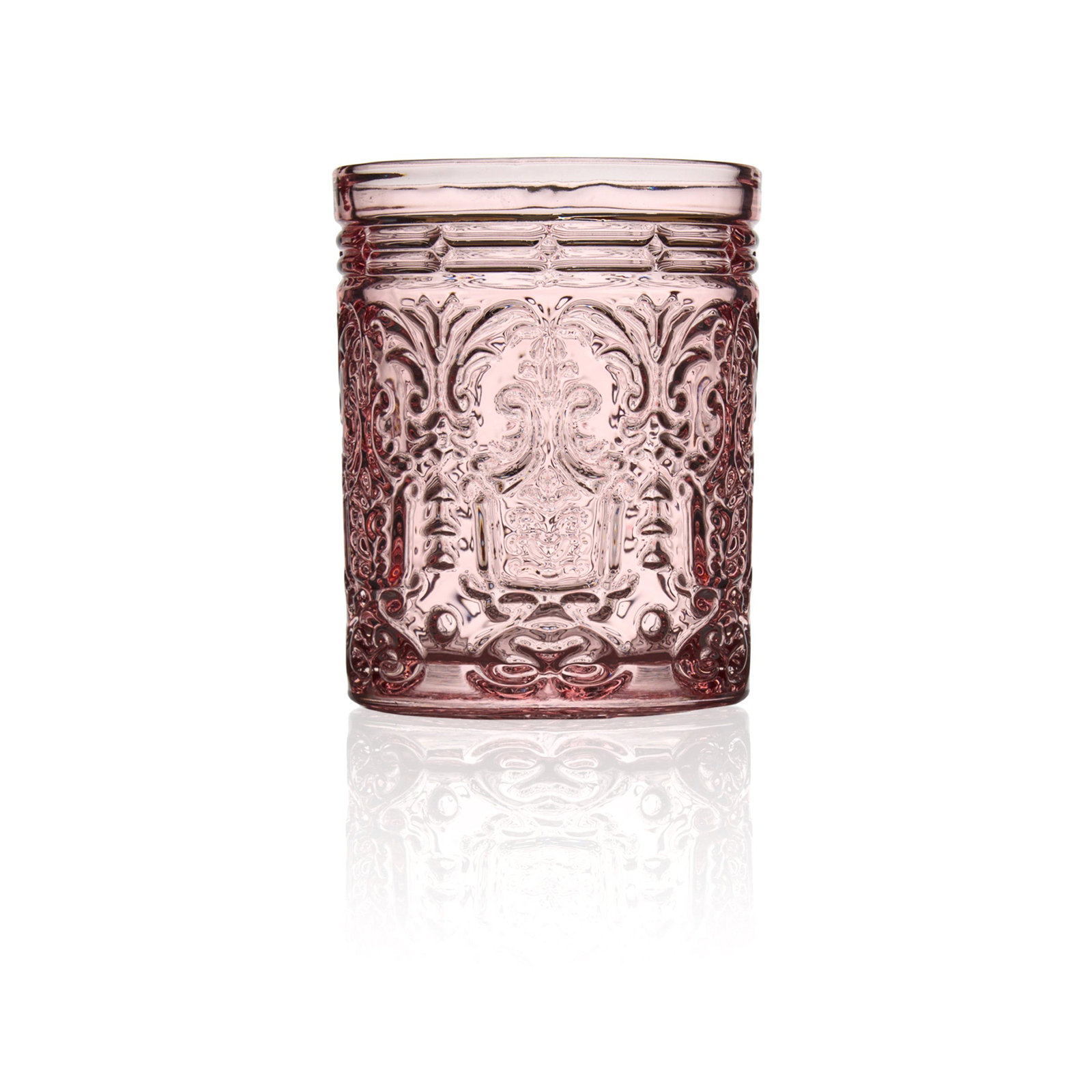 Jax Drinking Glass 11 oz, Pink