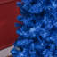 Arbre de Noël artificiel 7 pi avec ouverture automatique bleu pour la maison