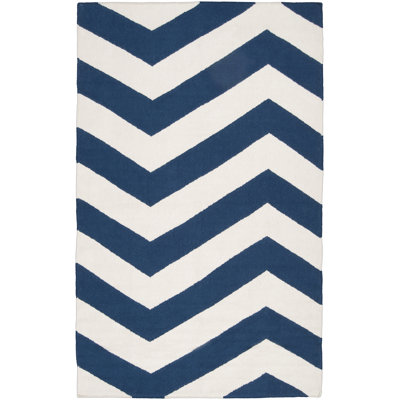 Asencio Wool Chevron Indoor Rug