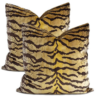 Housse et insert de coussin en velours Lee Joka (Ensemble de 2)