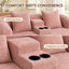 Upholstered 70.07 " Chenille Sofa-1494875245