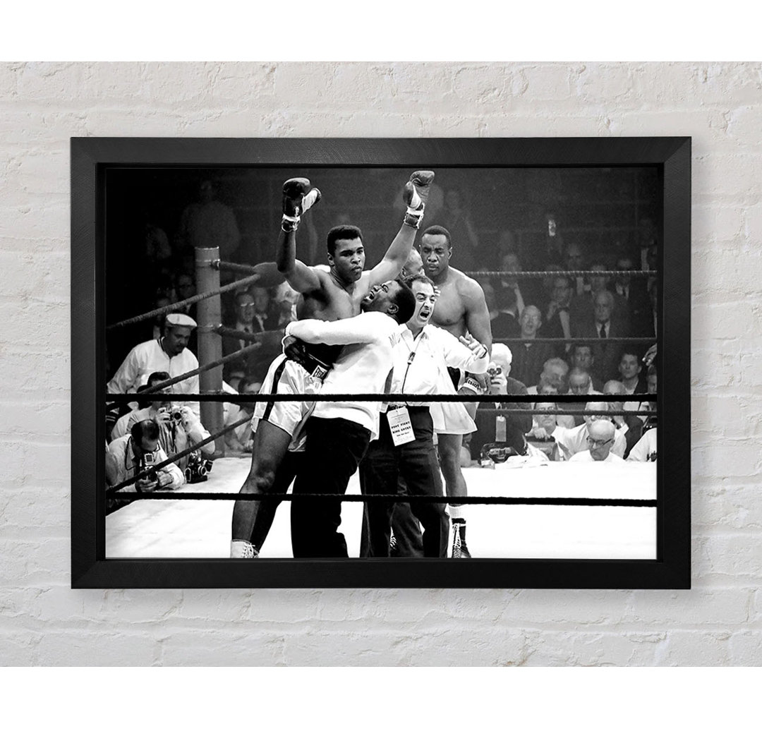 Muhammad Ali Victory - Einzelner Bilderrahmen Kunstdrucke