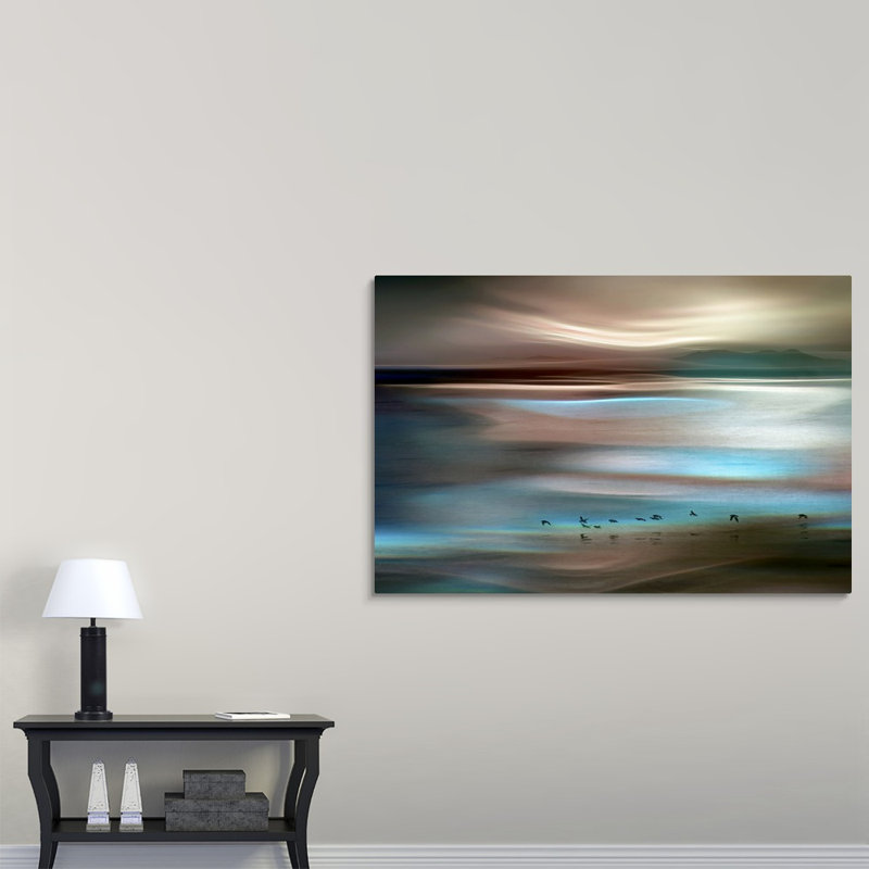 « migrations », impression sur toile, H 40 po x l 60 po x P 1,5 po