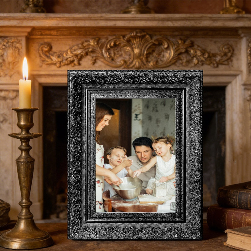 Cadre photo noir 1PC 11 "x 14" avec affichage horizontal ou vertical noir