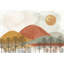Papier peint abstrait paysage aquarelle-379410326-379410327