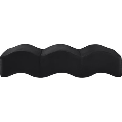 Banc en velours Leavon
